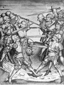Luptă medievală